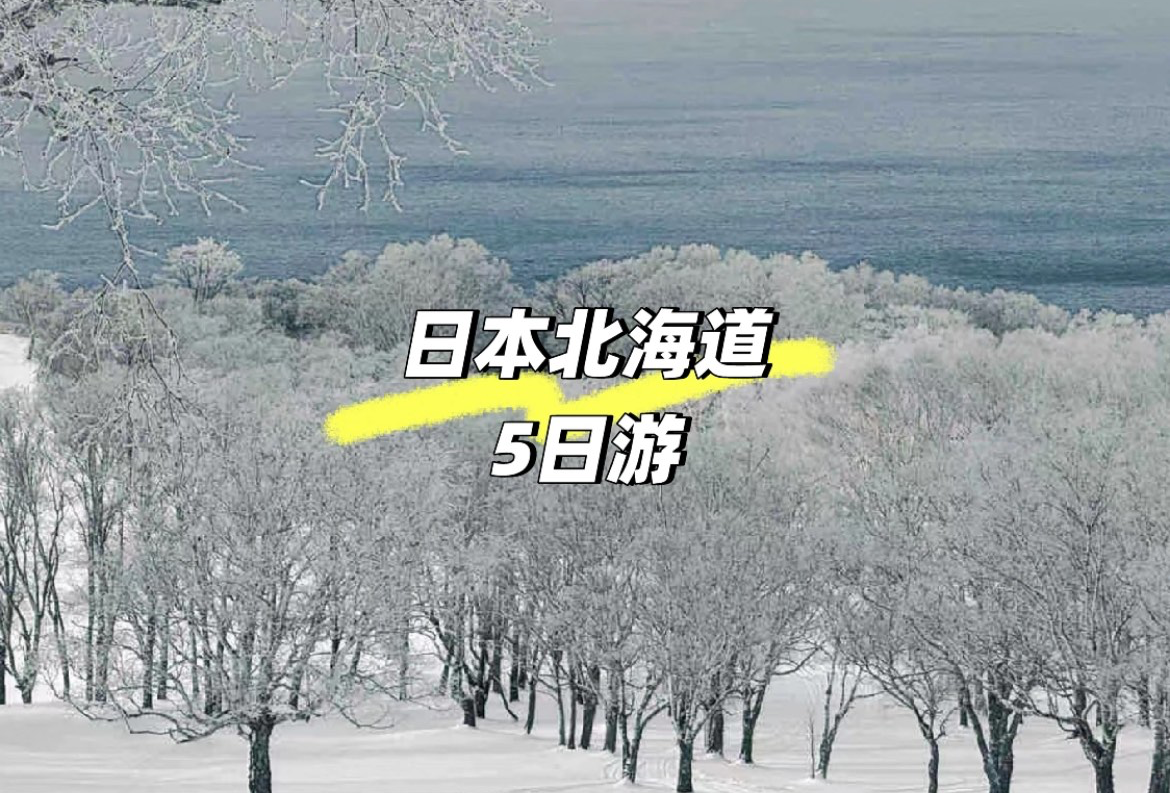 日本北海道5日游