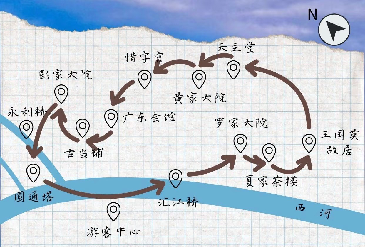 崇州一日游