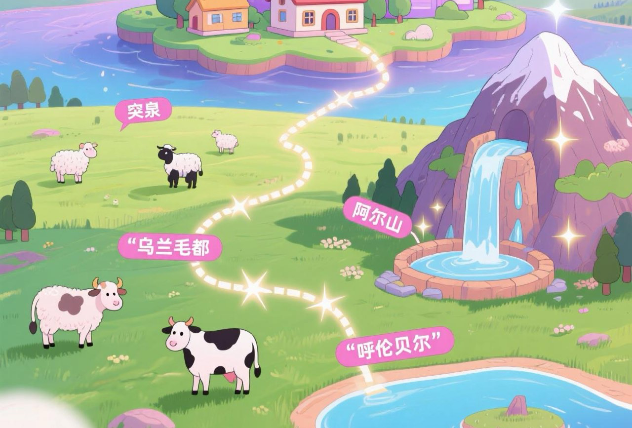 乌兰浩特-突泉-乌兰毛都-阿尔山-呼伦贝尔