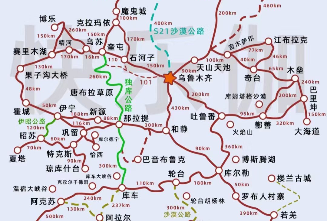 伊犁赛里木湖