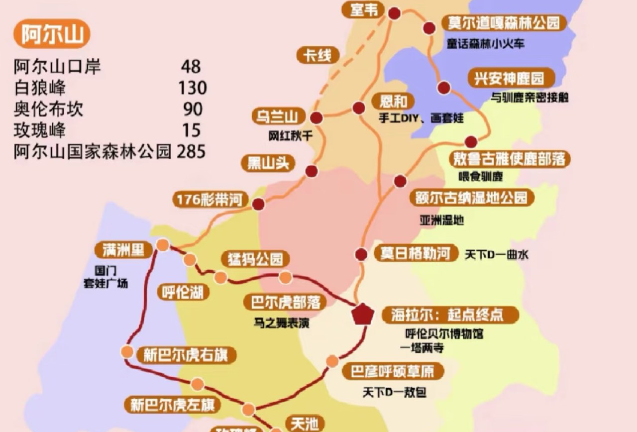 蒙东自驾