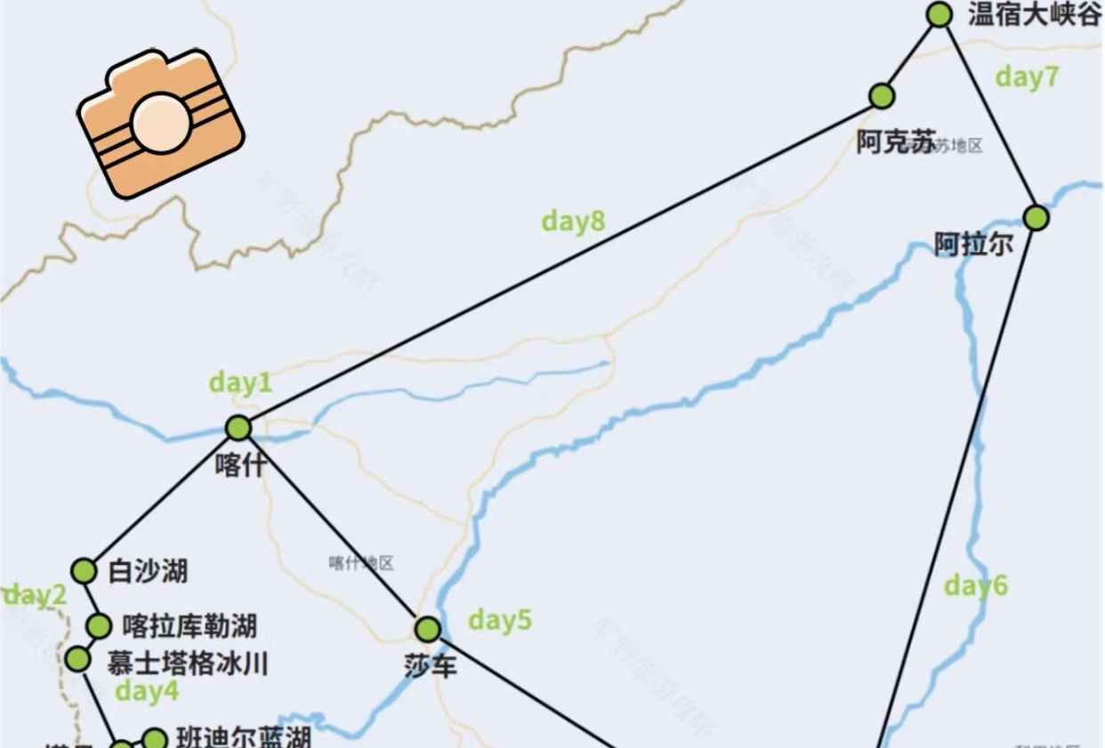 国庆8天7晚南疆大环线