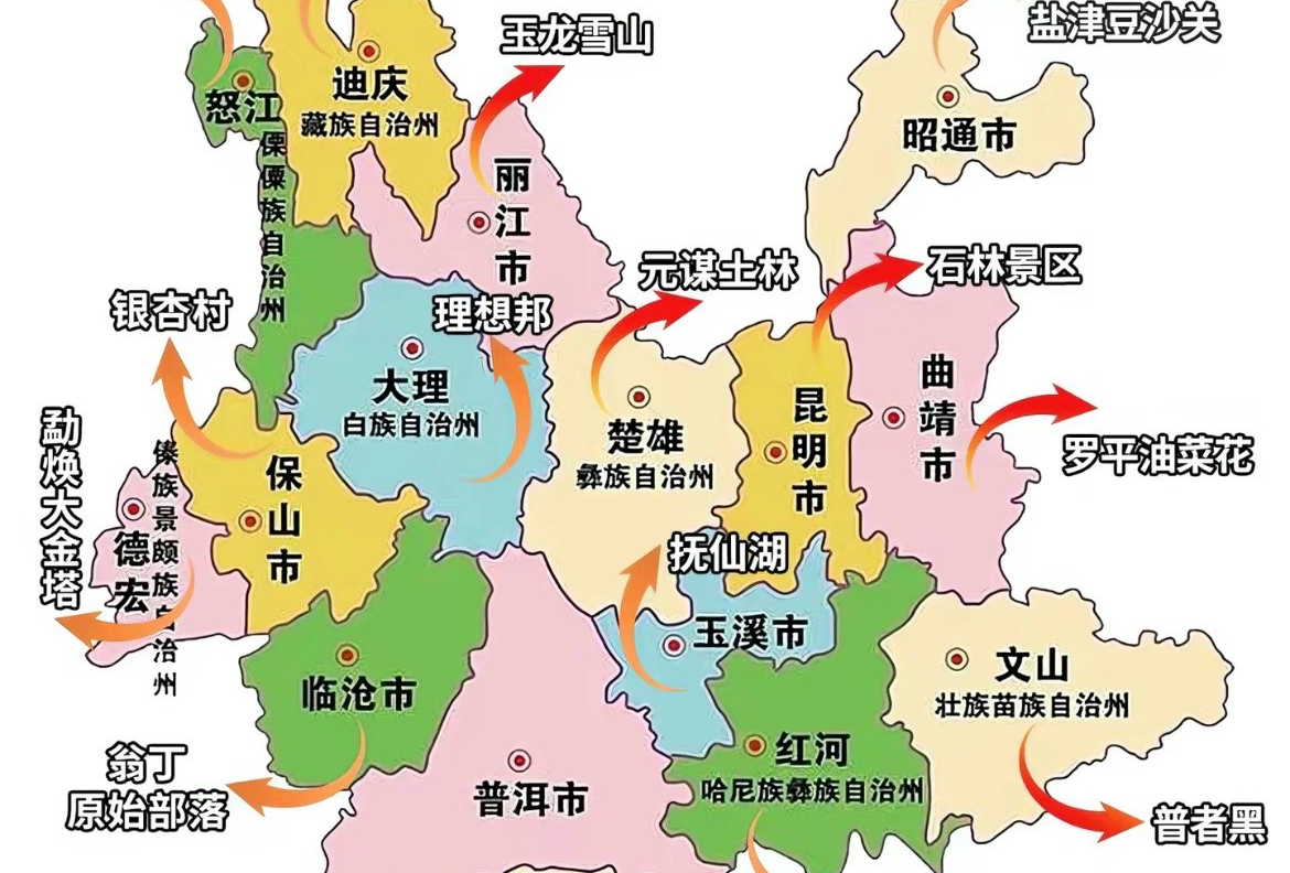 云南芒市-瑞丽-腾冲-保山