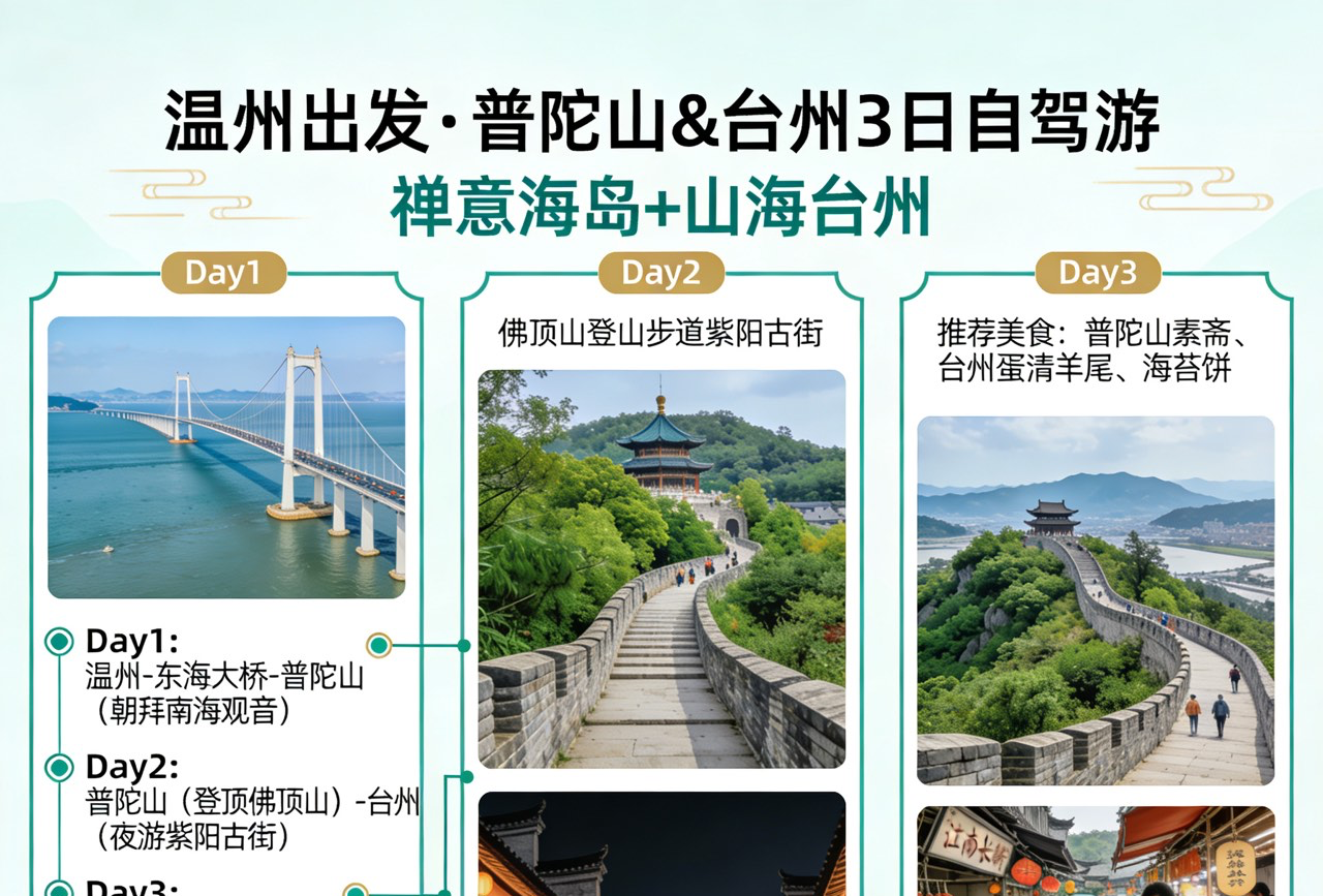 普陀台州两日游