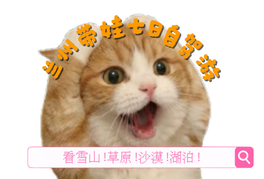 暑假七日亲子自驾—甘肃青海看山水沙漠草原
