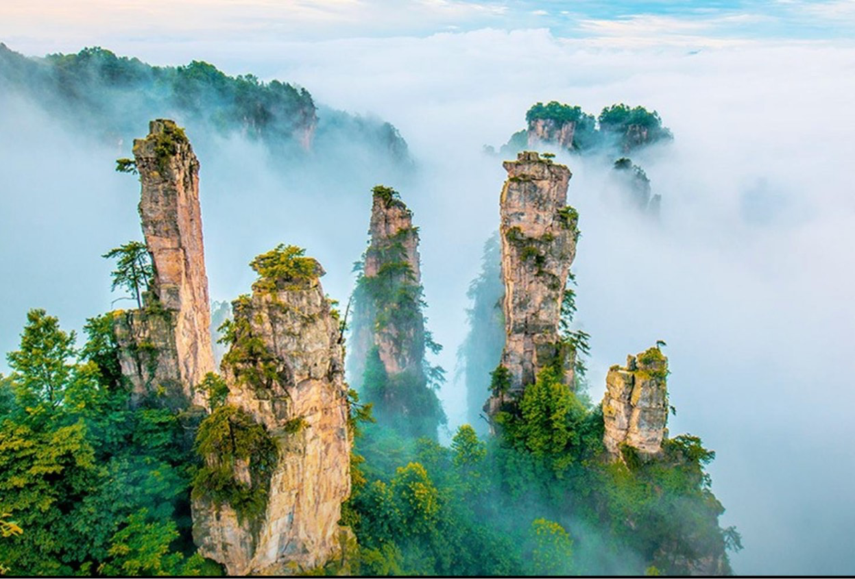 番友4667752的张家界地图