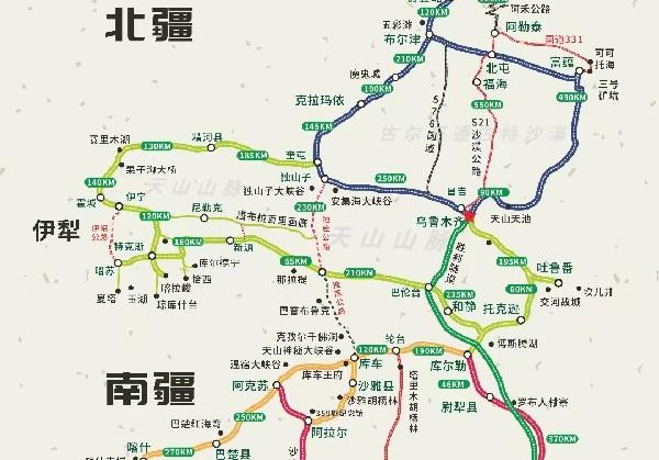 乌鲁木齐自驾九日游