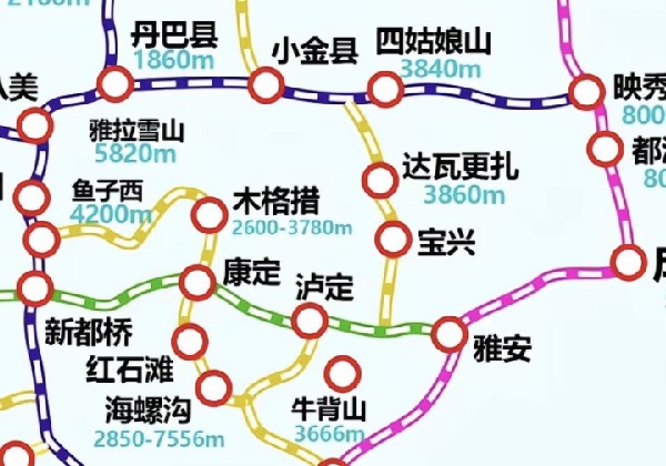 川西小环线